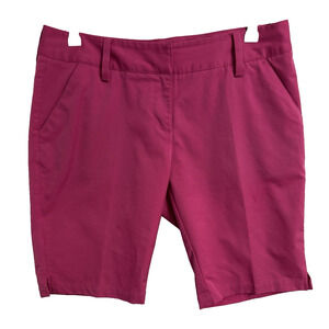 Adidas Women's 8 Climalite Barbiecore Pink Performance Shorts Golf‎ Outdoors Y2K